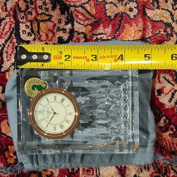 NWT Waterford Crystal Clock - Picture 6 of 8